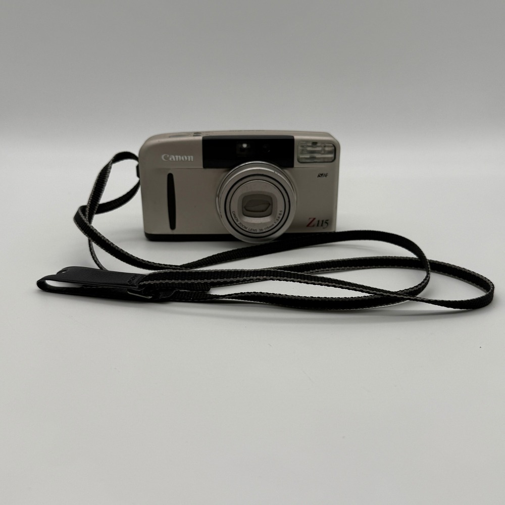 Canon Sure Shot Z115 Film Camera Champagne 38-115mm Zoom Lens Point Shoot
